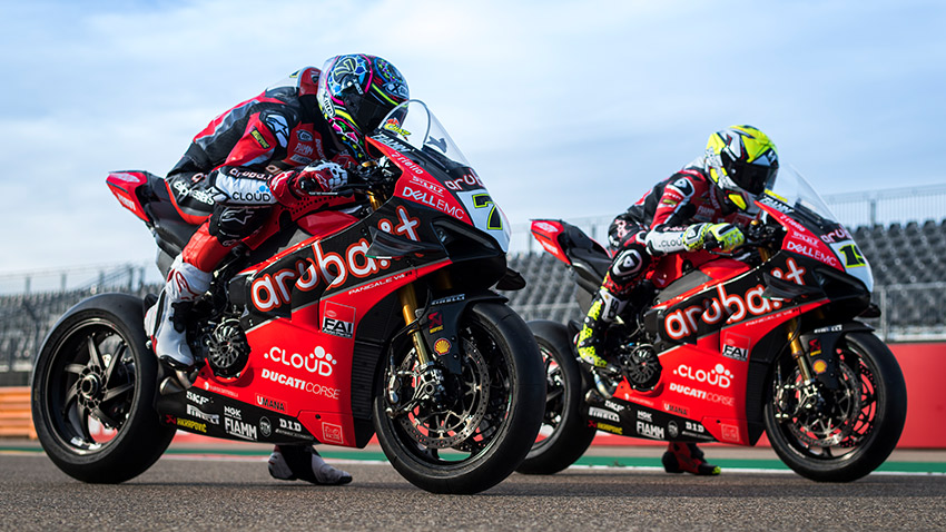 Aruba.it Racing Ducati, Álvaro Bautista e Chaz Davies: Campionato Mondiale di Superbike 2019